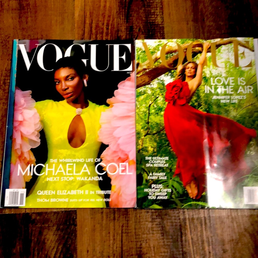 3 current vogue catalogs plus bonus